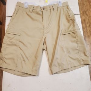 Cargo khaki shorts for men